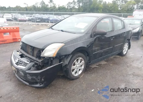 2010 Nissan Sentra 2.0Sr z USA, uszkodzony, nr VIN 3N1AB6AP4AL663611